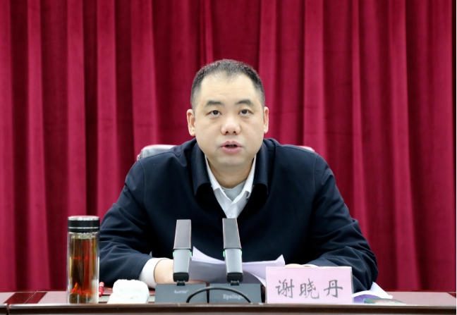 谢晓丹讲话